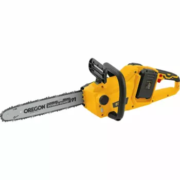 Пила цепная Denzel RCS400-36-0, бесщеточный, шина 40 см, шаг 3/8 дюйма, аккумуляторная, 36 В, 4.29 кг, без АКБ и ЗУ (58611)