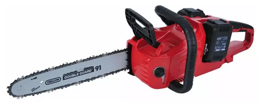 Пила цепная Elitech ПЦА 36БЛ, бесщеточный, шина 35 см, шаг 3/8 дюйма, аккумуляторная, 18 В, 4 А·ч, Li-Ion, 5 кг, без АКБ и ЗУ (E1611.001.00)