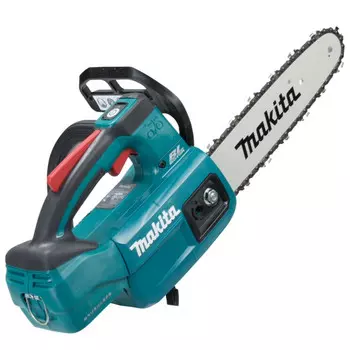 Пила цепная Makita DUC204RT, 570 Вт, бесщеточный, шина 20 см, шаг 3/8 дюйма, аккумуляторная, 18 В, 5 А·ч, Li-Ion, 2.8 кг, АКБ+З/У (DUC204RT)