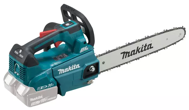Пила цепная Makita DUC356Z, шина 35см, шаг 3/8 дюйма, аккумуляторная, 36В, Li-Ion, 5.1кг, без АКБ и ЗУ