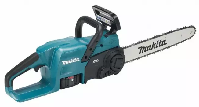 Пила цепная Makita DUC407RT, 610 Вт, бесщеточный, шина 40 см, шаг 3/8 дюйма, аккумуляторная, 18 В, 5 А·ч, Li-Ion, 4 кг, АКБ+З/У (DUC407RT)