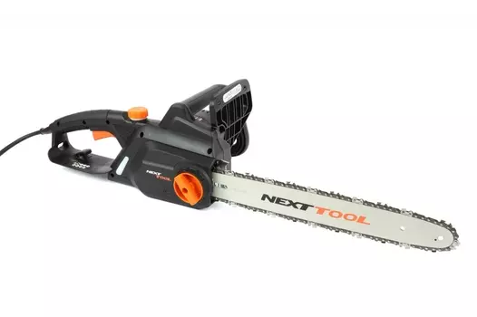 Пила цепная NEXTTOOL ECS-2500/16, 2500Вт, шина 40см, шаг 3/8 дюйма, 5.3кг (400069)