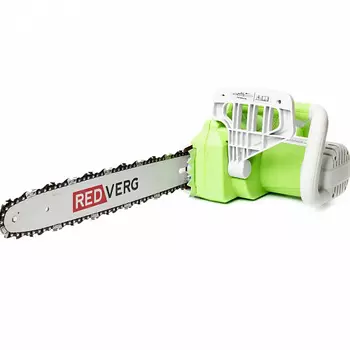 Пила цепная RedVerg RD-EC2000-16, 2000Вт, шина 40см, шаг 3/8 дюйма, емкость топливного бака 120мл, 5.65кг