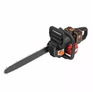Пила цепная WORX NITRO WG385E.9, шина 40см, шаг 3/8 дюйма, аккумуляторная, 40В, 5.7кг, без АКБ и ЗУ (WG385E.9)