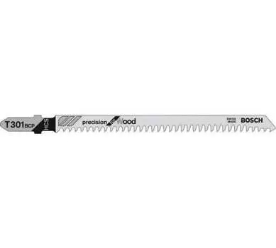Пилка для лобзика Bosch T301ВСР L117ммx91мм, точный рез (под углом), по дереву, 5шт. (2.608.633.A37)