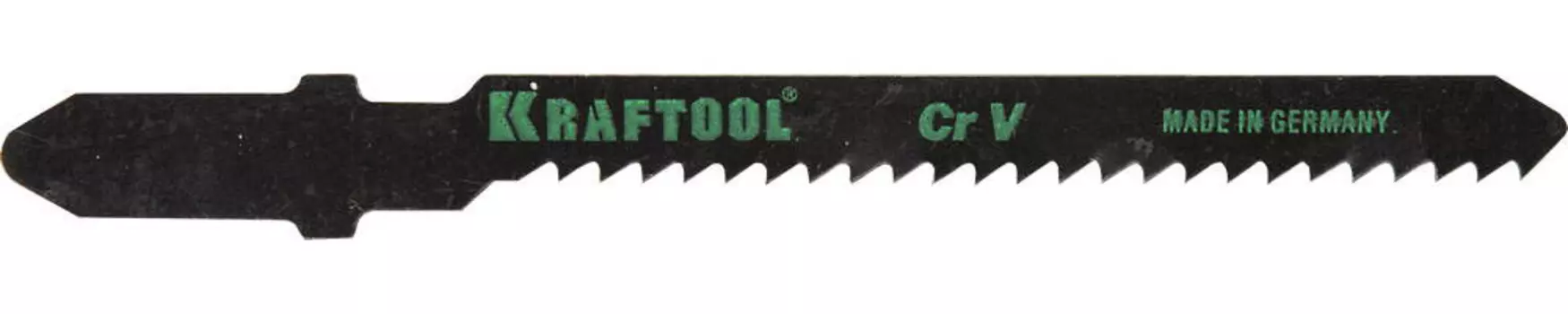 Пилка для лобзика Kraftool T19BO L7.5 см x 5 см, фигурный рез, по дереву и пластику, 2 шт. (159536-2)