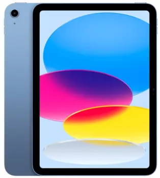 Планшет Apple iPad A2757 10.9" 2360x1640 IPS, A14 Bionic, 4Gb RAM, 64Gb, 3G/4G LTE/5G, WiFi, BT, iPadOS, синий (MQ6K3HN/A)