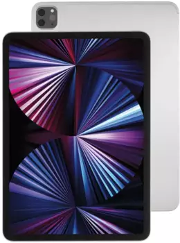 Планшет Apple iPad Pro 2021 11" 2388x1668 IPS, Apple M1, 16Gb RAM, 2Тб, WiFi, BT, iPadOS 14, серебристый (MHR33RU/A)