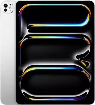 Планшет Apple iPad Pro 2024 13" 2752x2064 OLED, Apple M4, 8Gb RAM, 512Gb, WiFi, BT, iOS, серебристый (MVX53LL/A)