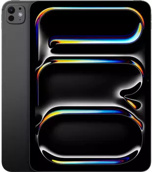 Планшет Apple iPad Pro A2836 11" 2420x1668 OLED, Apple M4, 8Gb RAM, 256Gb, WiFi, BT, 8.16 А·ч, iPadOS, черный (MVV83HN/A)