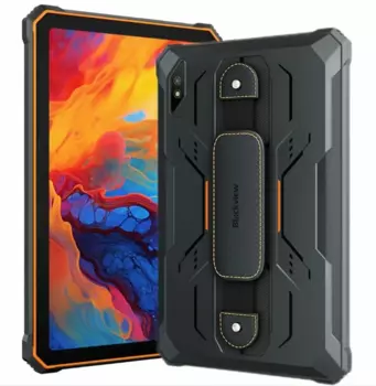 Планшет Blackview ACTIVE 8 PRO 10.4" 2000x1200 IPS, MediaTek Helio G99, 8Gb RAM, 256Gb, 3G/4G LTE, WiFi, BT, 22 А·ч, Android 13, черный/оранжевый (BKV-A8PRO.8-256.OR)