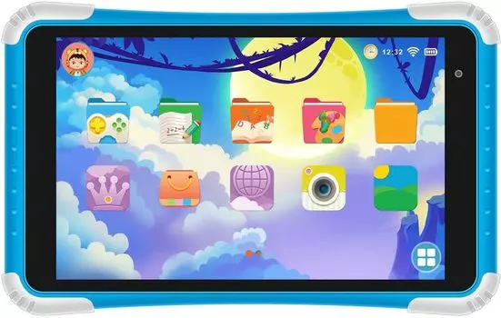 Планшет Digma CITI Kids 80 8" 1280x800 IPS, Rockchip RK3126C, 1Gb RAM, 8Gb, WiFi, BT, 3.5 А·ч, Android 10 (Go edition), голубой
