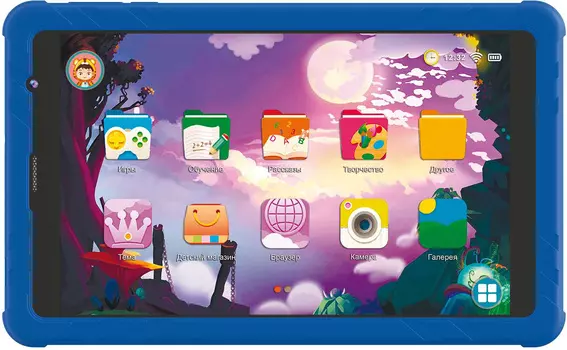 Планшет Digma CITI Kids 81 8" 1280x800 IPS, MT8321, 2Gb RAM, 32Gb, 3G, WiFi, BT, 3.5 А·ч, Android 10 (Go edition), синий (CS8233MG)