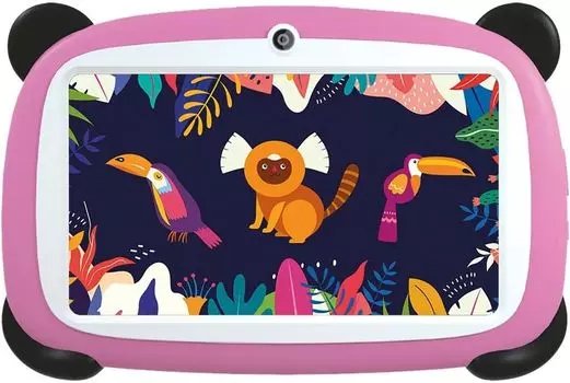 Планшет Digma Kids A7 7" 1024x600 IPS, Unisoc SC9863A, 2Gb RAM, 32Gb, 3G/4G LTE, WiFi, BT, 2.8 А·ч, Android 11 (Go edition), розовый