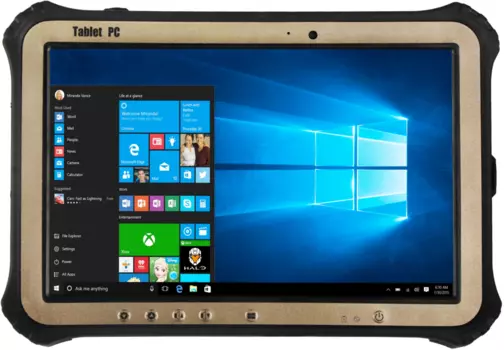 Планшет Geshem TPC-GS1051HT 10" 1280x800, Intel Celeron N2930, 4Gb RAM, 64Gb, WiFi, BT, 5.3 А·ч, Windows 10 Professional, черный/золотистый (TPC-GS1051HT)