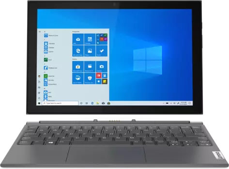 Планшет Lenovo IdeaPad Yoga Duet 3 10.3" 1920x1200 IPS, Intel Celeron N4020, 4Gb RAM, 128Gb, WiFi, BT, Windows 10 Professional, серый (82AT004CRU)