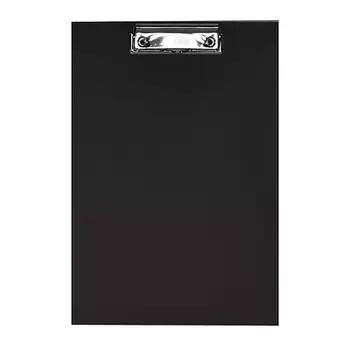 Планшет с зажимом А4, ПВХ, черный (79166)