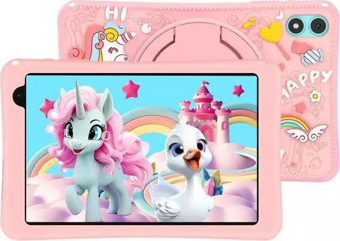 Планшет Teclast P85T Kids 8" 1280x800 IPS, Allwinner A523, 4Gb RAM, 64Gb, WiFi, BT, 5 А·ч, Android 13, розовый (2012237)