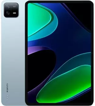 Планшет Xiaomi Pad 6 11" 2880х1800 IPS, Qualcomm Snapdragon 870, 6Gb RAM, 128Gb, WiFi, BT, 8.84 А·ч, Android 13, голубой (VHU4384RU/47846)