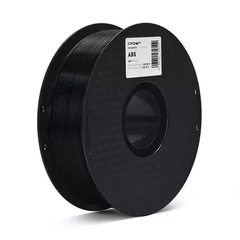 Пластик CROWN CM-FILABS020B, ABS, 1.75 мм x 330 м, черный для 3D принтера (CM000003725)