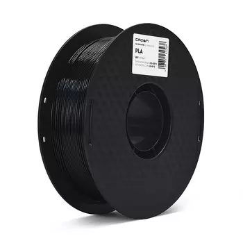 Пластик CROWN CM-FILPLA002B, PLA, 1.75 мм x 330 м, черный для 3D принтера (CM000003716)