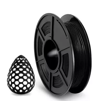 Пластик NV Print, TPU, 1.75 мм x 165 м, черный для 3D принтера (NV-3D-TPU-BLACK)
