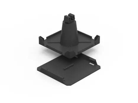 Пластиковый держатель для кровли DKC, черный (ND2104)
