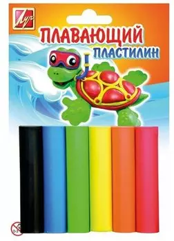 Пластилин ЛУЧ, 6 цветов, 84 г (3743)