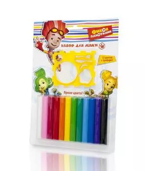 Пластилин Фиксики, 12, 200г (FIX1502-012)