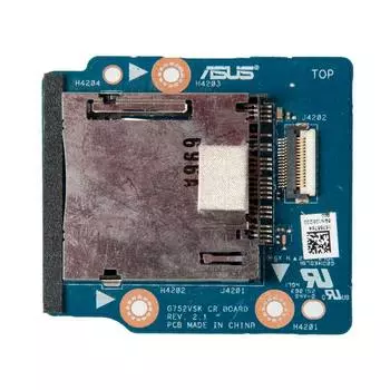 Плата картридера Asus 69N108D20B00 для Asus G752VSK (775516)