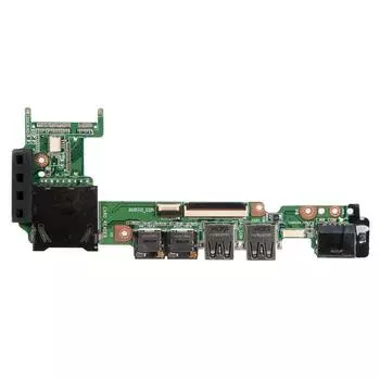 Плата портов, картридера и контроллера LAN Asus 60-OA29IO1000-D01 для Asus 1015P (775746)