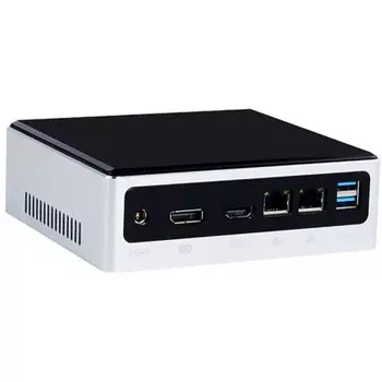 Платформа HIPER NUG NUGi510210U, Intel Core i5-10210U 1.6 ГГц 2xDDR4 SODIMM, 1x2.5" HDD/SSD, WiFi, черный/белый (NUGi510210U)