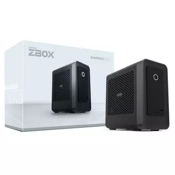 Платформа Zotac ZBOX E ZBOX-ECM7307LH-BE, Intel Core i7-10700 2.9 ГГц 2xDDR4 SODIMM, 1x2.5" HDD/SSD, 2xM.2 SSD, GeForce RTX 3070 LHR-8Gb, WiFi, BT, черный (ZBOX-ECM7307LH-BE)