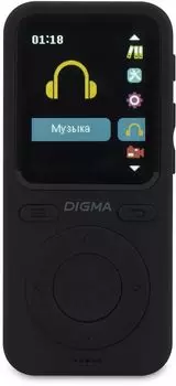 Плеер Digma B5 8Gb, черный (B5B)