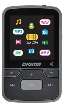 Плеер Digma Z4 16Gb, черный
