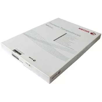 Пленка Xerox Universal Transparency универсальная, двусторонняя, A4, 140 г/м, 100 шт., прозрачная (003R98198)