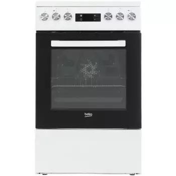 Плита электрическая Beko FSM57300GW, белый/черный (FSM57300GW)