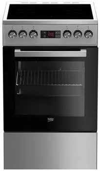 Плита электрическая Beko FSM57300GX, серебристый/черный (FSM57300GX)
