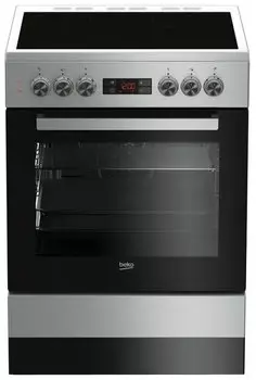 Плита электрическая Beko FSM67320GSS, серебристый/черный (7785988327)