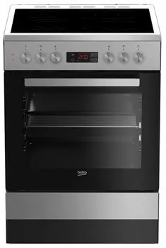 Плита электрическая Beko FSM 67320 DXT , серебристый (7786582805)