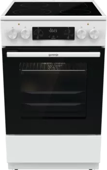 Плита электрическая Gorenje GECS5C70WA, белый/черный (GECS5C70WA)