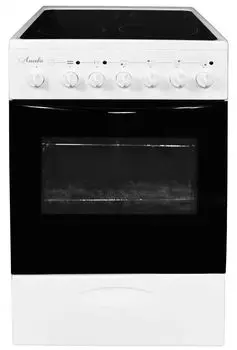 Плита электрическая Лысьва EF4005MK00, белый/черный (EF4005MK00)