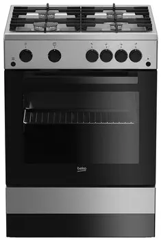 Плита газовая Beko FSGT62130DXO, серебристый (7787182115)