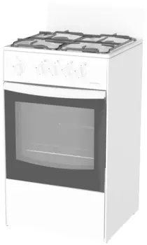Плита газовая Дарина S4 GM441 101 W , белый ( S4 GM441 101 W )