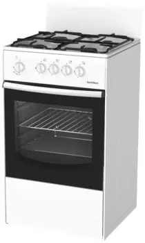 Плита газовая Дарина S GM441 001 W, белый (SGM441001W)