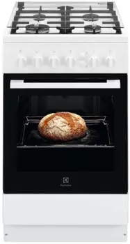 Плита газовая Electrolux RKG500002W, белый (RKG500002W)