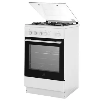 Плита газовая Electrolux RKG500004W, белый (RKG500004W)