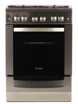 Плита газовая Gefest 6100-02 0004, нержавеющая сталь (6100-02 0004)