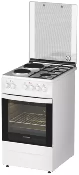 Плита комбинированная Дарина 1D KM241 337 W, белый (1DKM241337W)