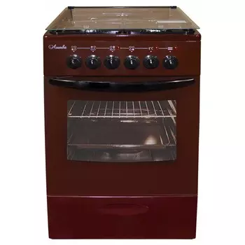 Плита комбинированная Лысьва ЭГ 401 МС-2у, коричневый (ЭГ 401 МС-2у)